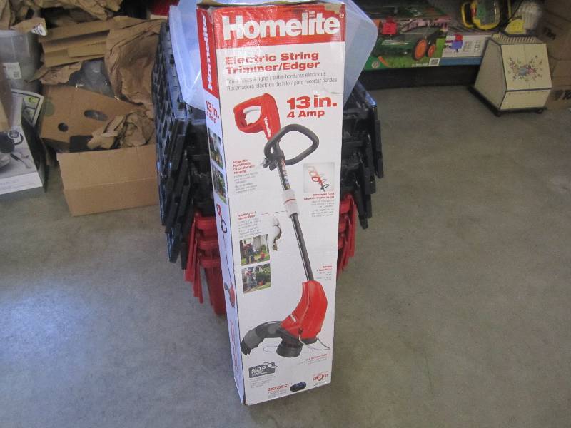 lot 4 image: Homelite 13 4 Amp Electric String ...