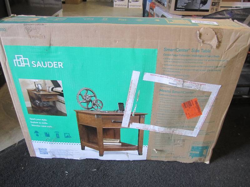 lot 19 image: Sauder SmartCenter Side Table 41335...
