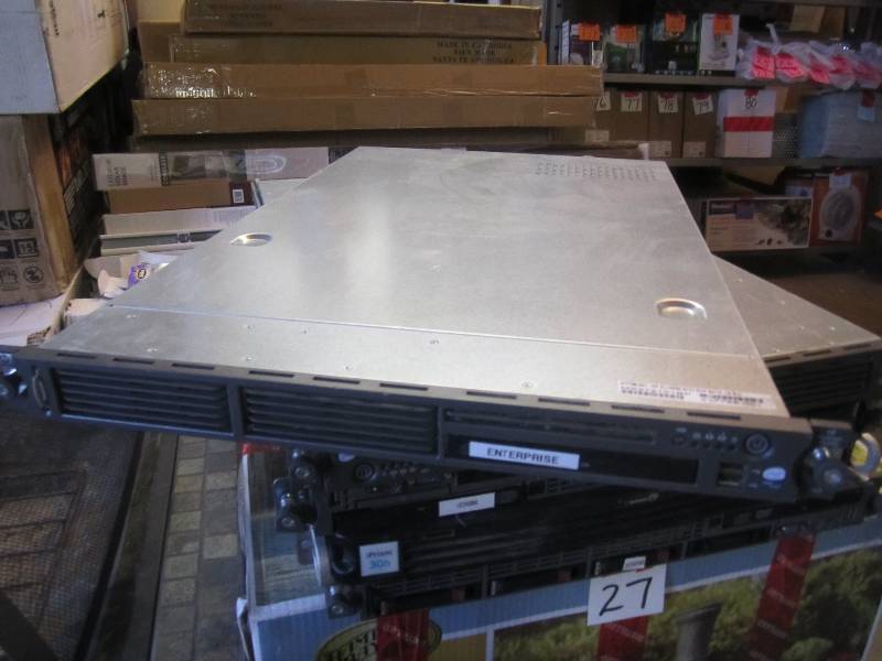 lot 22 image: HP Proliant DL140 Server Regulatory...