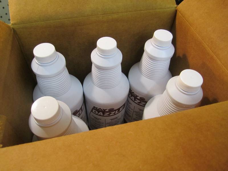 lot 32 image: Case of 6 Bottles Kay Dazzle Cleane...