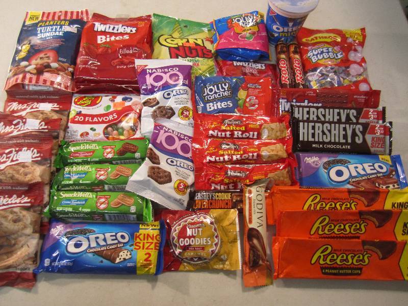 lot 85 image: Mixed Lot of Various Candy and Snac...