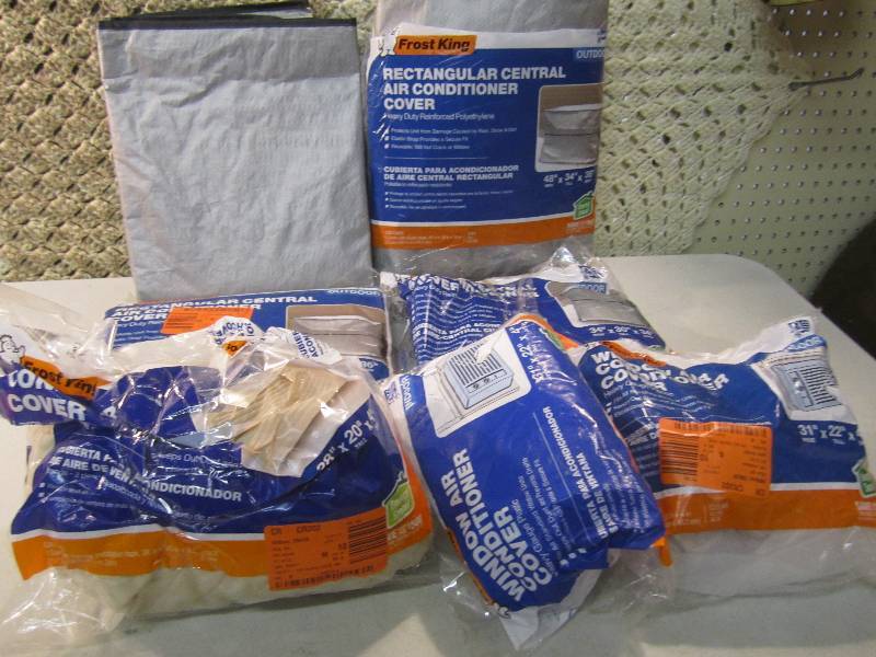 lot 96 image: Lot of 7 Misc Frost King Air Condit...