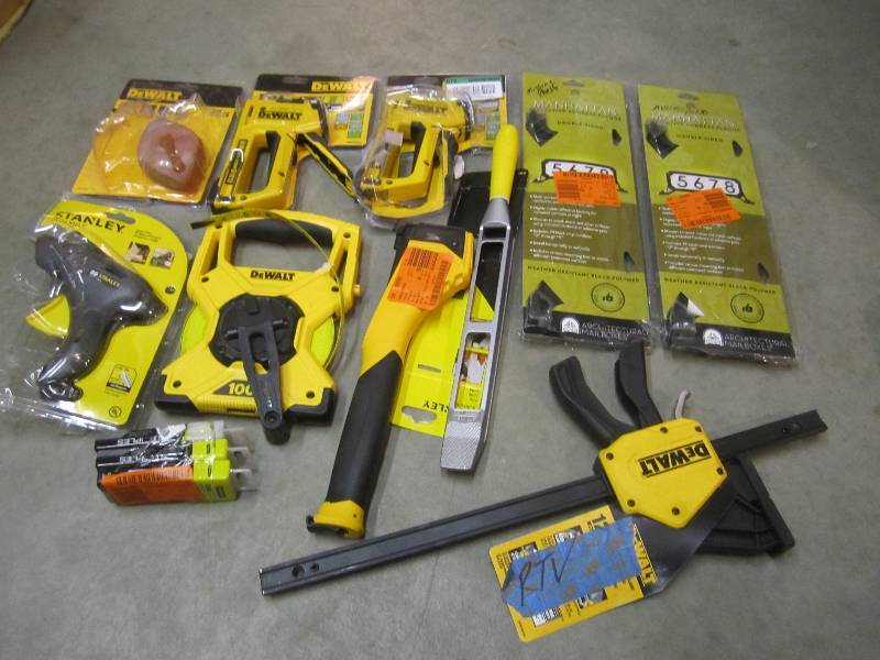 lot 103 image: Lot of Misc Tools etc. OpenDamaged...