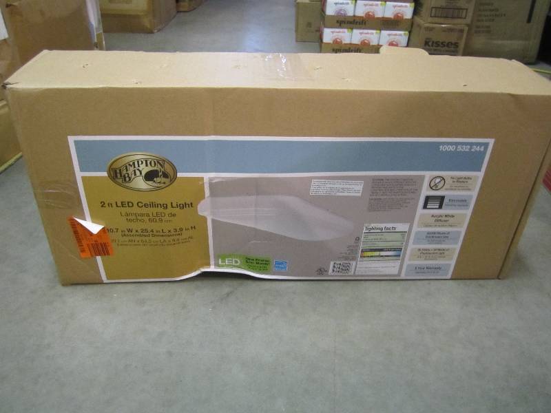 lot 130 image: Lot of 3 Commercial Electric 2 ft L...
