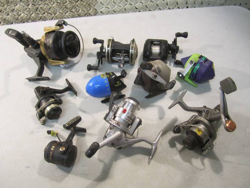 lot 148 image: Lot of 10 Misc Fishing Reels Some s...