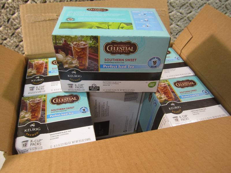 lot 161 image: Case of 6 Boxes Keurig Southern Swe...