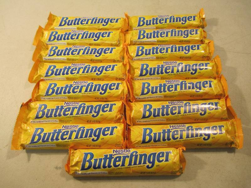 lot 177 image: Lot of 15 Butterfingers Candy Bars ...