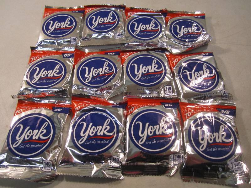 lot 179 image: Lot of 12 York Peppermint Patties B...