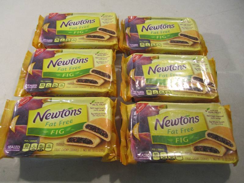 lot 197 image: Lot of 6 Packs Newtons Fat Free Fig...