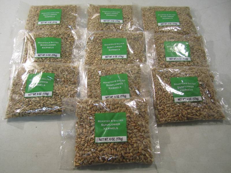 lot 234 image: Lot of 10 Bags Roasted & Salted Sun...
