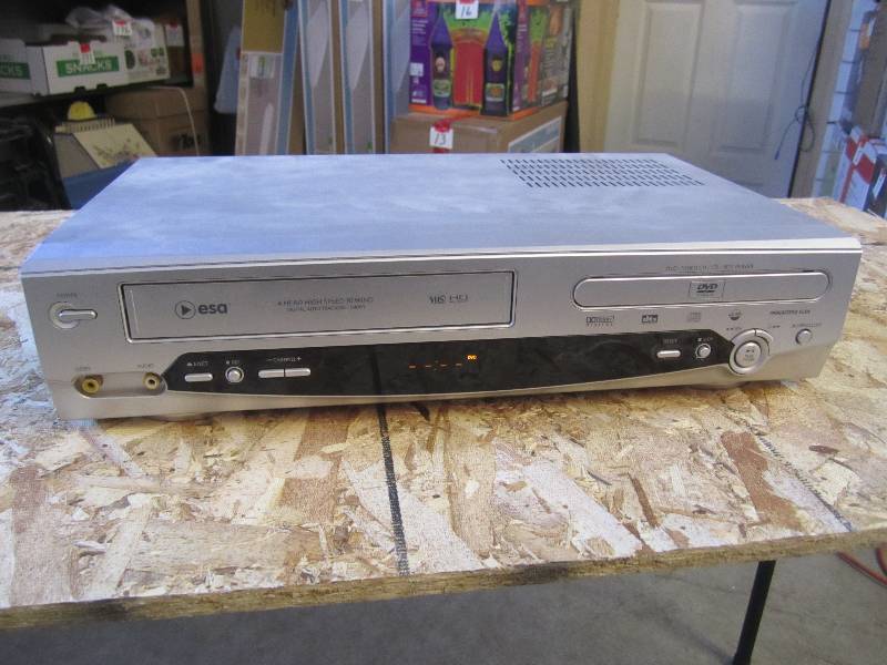 lot 252 image: ESA DVDVIDEO CDCDMP3VHS Player ...