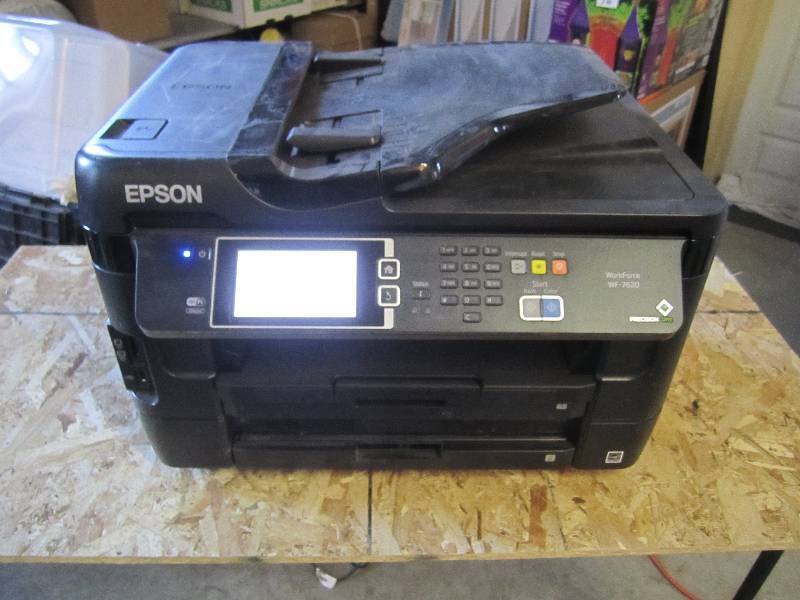 lot 272 image: Epson WorkForce WF-7620 All In One ...