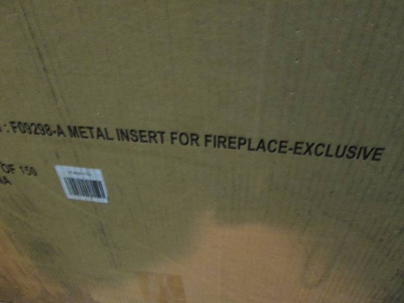 lot 10 image: Electric Fireplace Insert 24 H inch...
