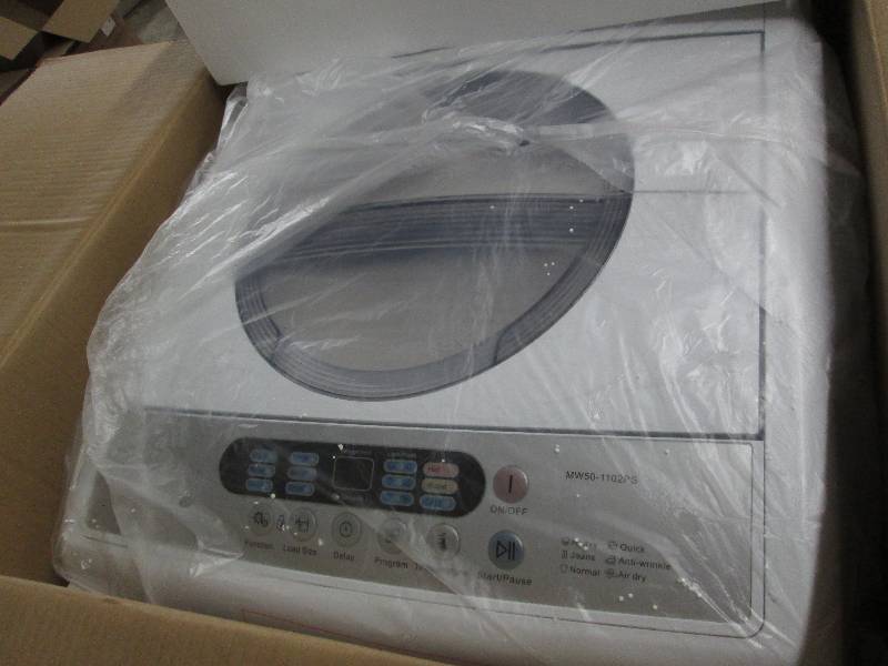lot 58 image: 1.6 Cu. Ft. Portable Washing Machin...