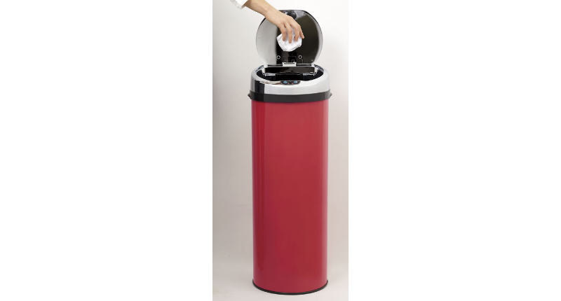 lot 86 image: Automatically-Opening Trash Bin ope...