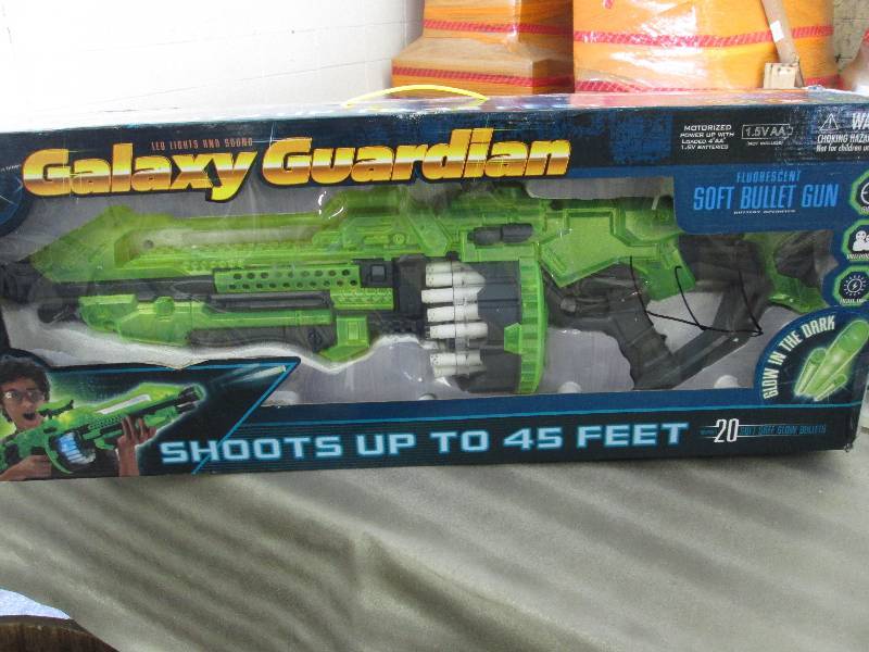 lot 80 image: Galaxy Guardian Soft Bullet Gun ope...