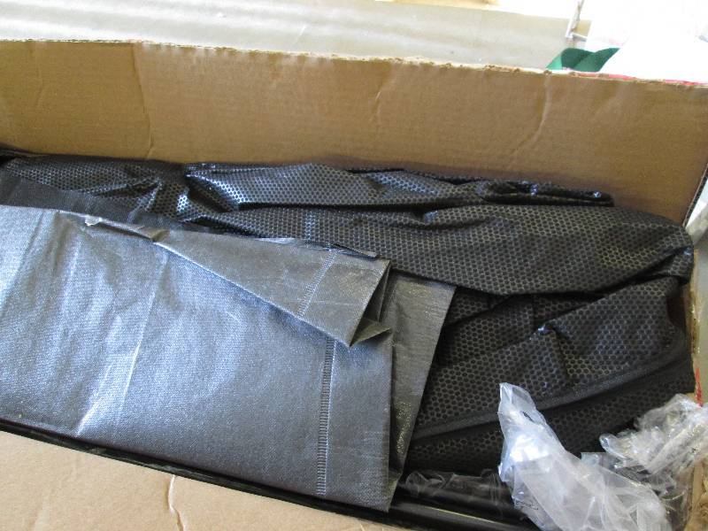 lot 88 image: Open Box Storage in Black Asssembly...