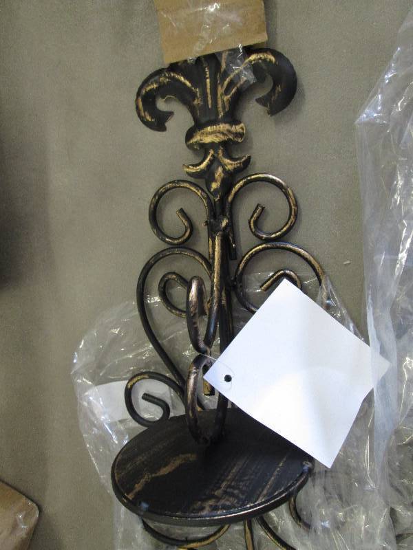 lot 107 image: Scroll Wall Dcor open box...