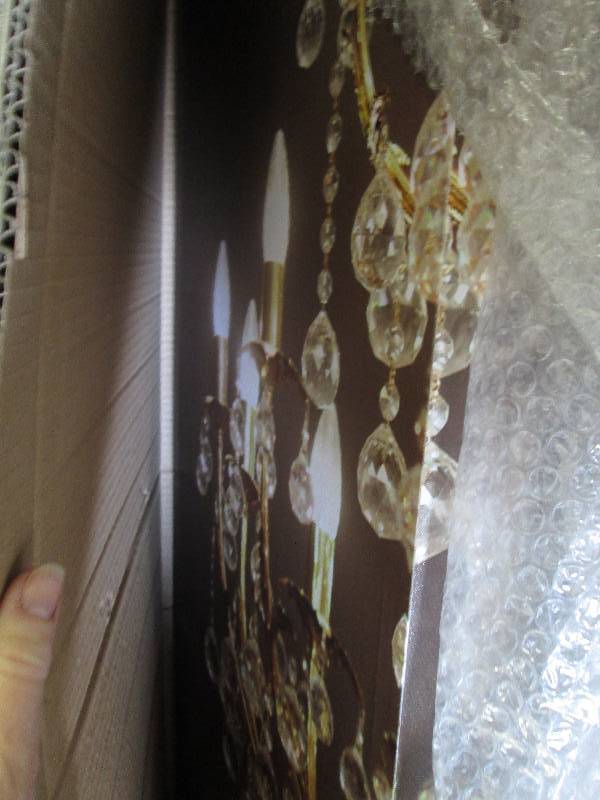 lot 117 image: Chandelier Screen open box, unteste...