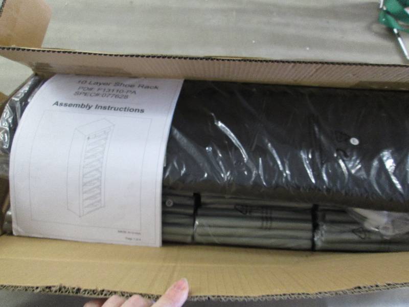 lot 127 image: 10-Layer Shoe Closet open box Retai...