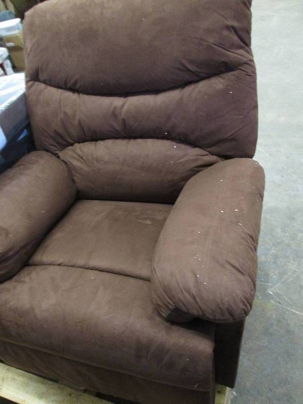 lot 175 image: Plush Recliner Rocker open box Reta...