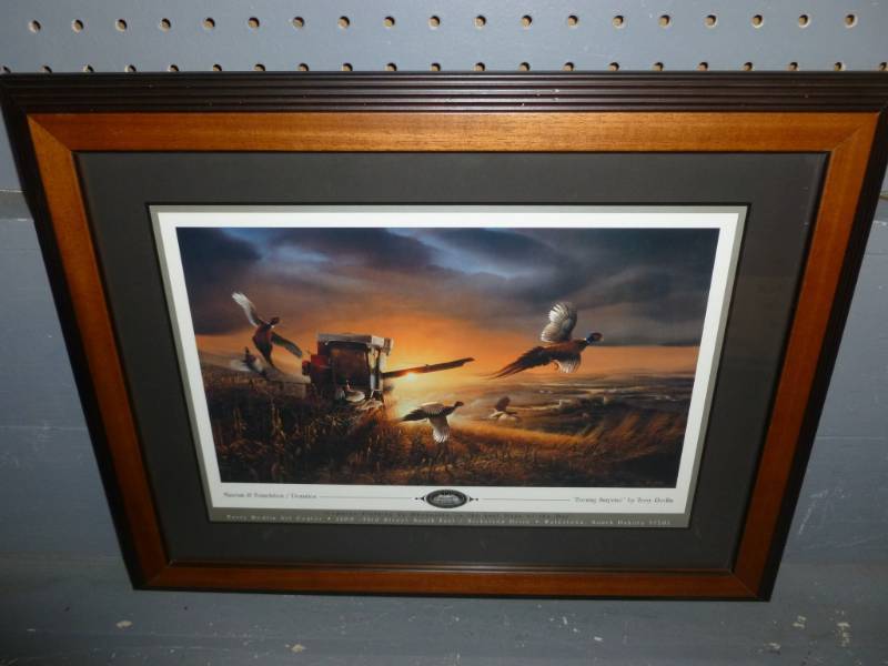 lot 2 image: Terry Redlin Print