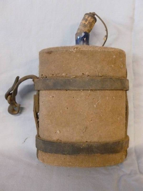 lot 55 image: Antique Military Canteen