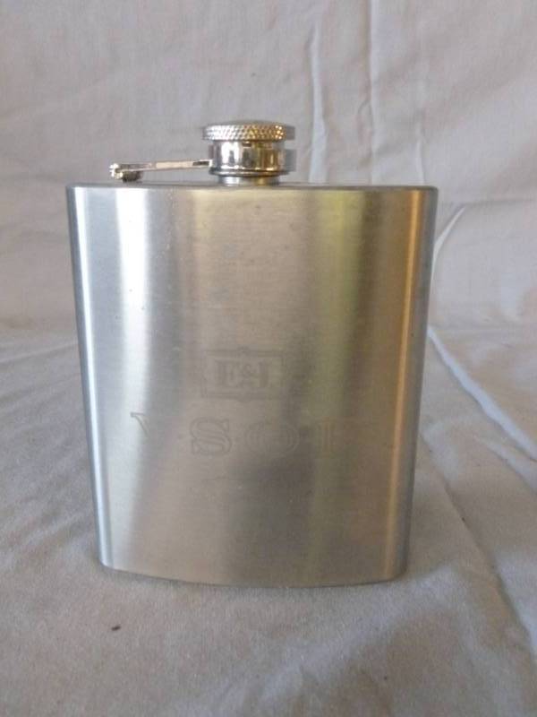 lot 115 image: Whiskey Flask