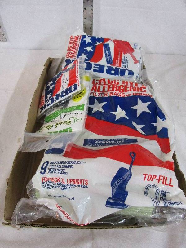 Lots of Oreck Vacuum Bags