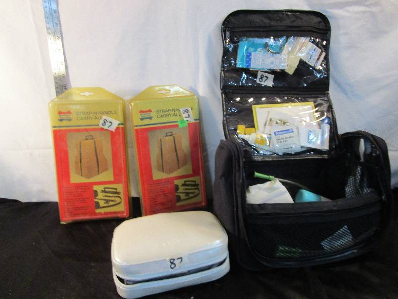 First Aid Kit Avon Bag and Carry All Straps