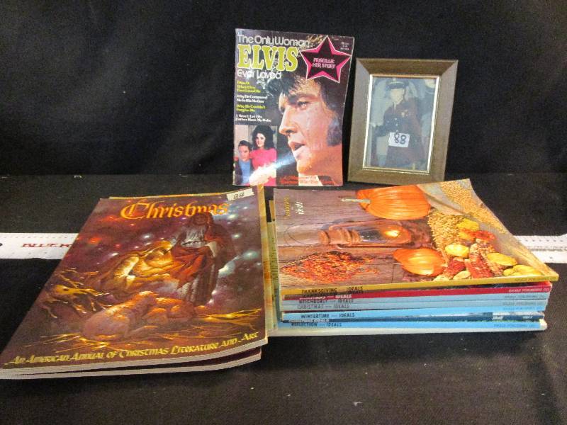 Elvis Magazine, Picture and Ideal and Christmas Books