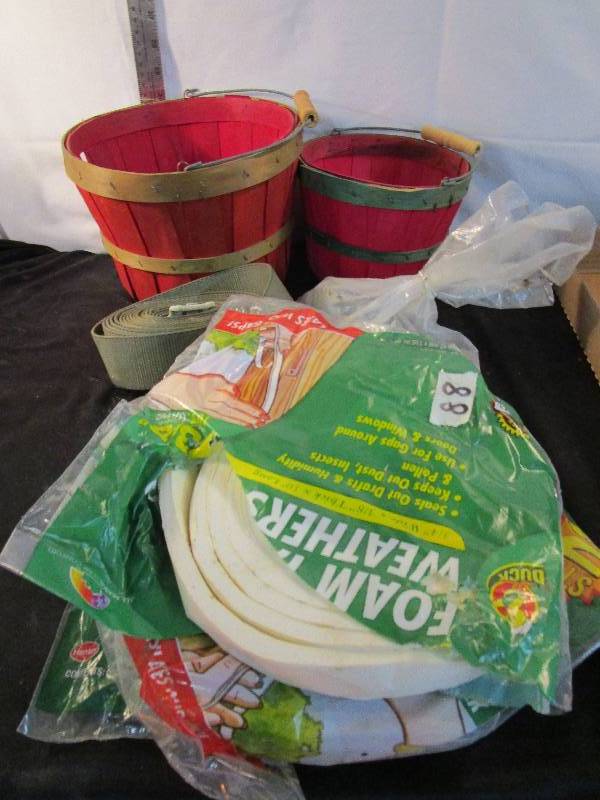 Weather Stipping, Baskets, Washers