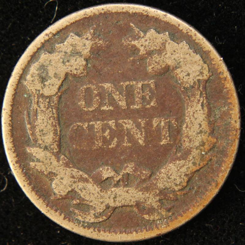 lot 10 image: 1857 FLYING EAGLE CENT IN LOW GRADE