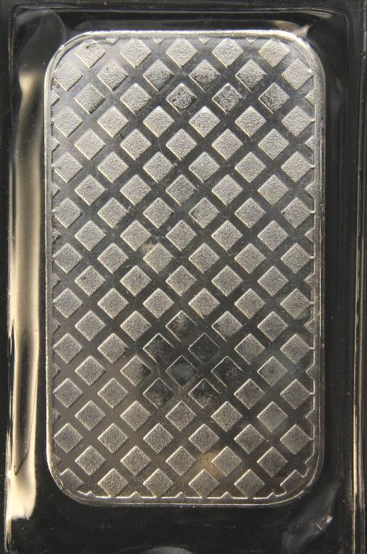 lot 16 image: 1 TROY OZ. .999 FINE SILVER BAR MORGAN DESIGN SEALED