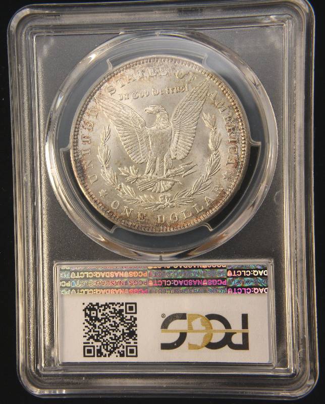 lot 29 image: 1890 MORGAN SILVER DOLLAR MS64 PCGS