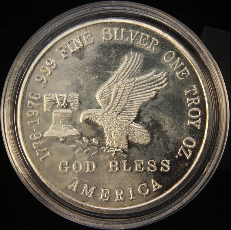 lot 63 image: 1 TROY OZ. .999 FINE SILVER TRI STATE REFINERY IN AIRTITE
