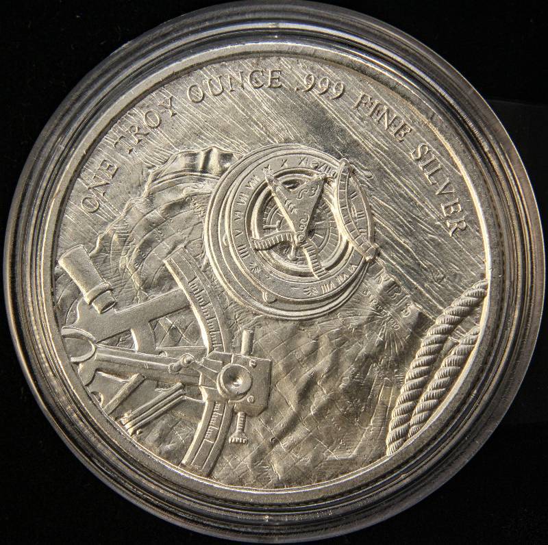lot 69 image: 1 TROY OZ. .999 FINE SILVER SILVERTOWNE PROSPECTOR IN AIRTITE