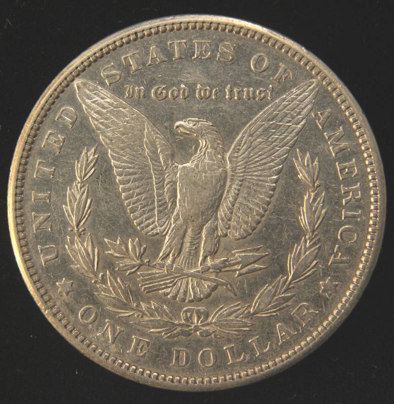 lot 94 image: 1900 MORGAN SILVER DOLLAR AU