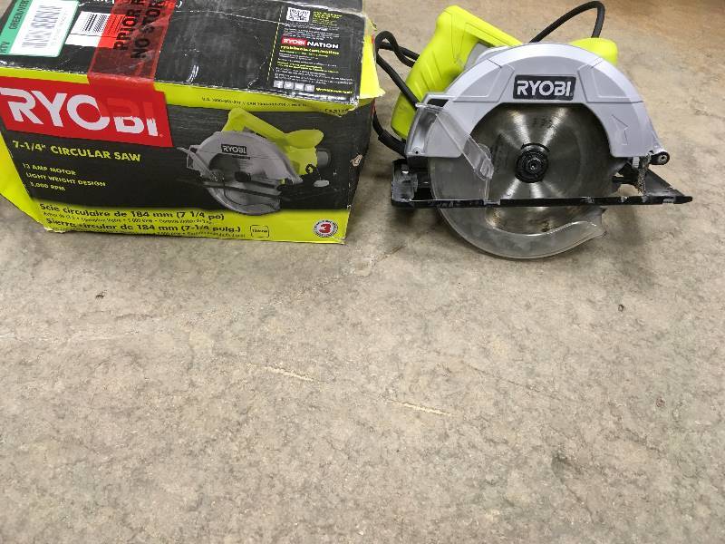 Ryobi 7-14 Circular Saw in working conditions
