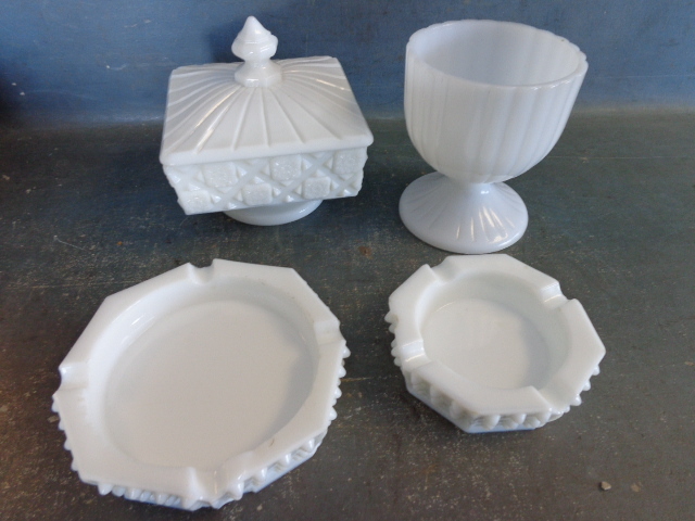 White Glassware