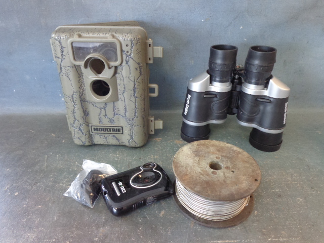 Binoculars, Trail Camera and More