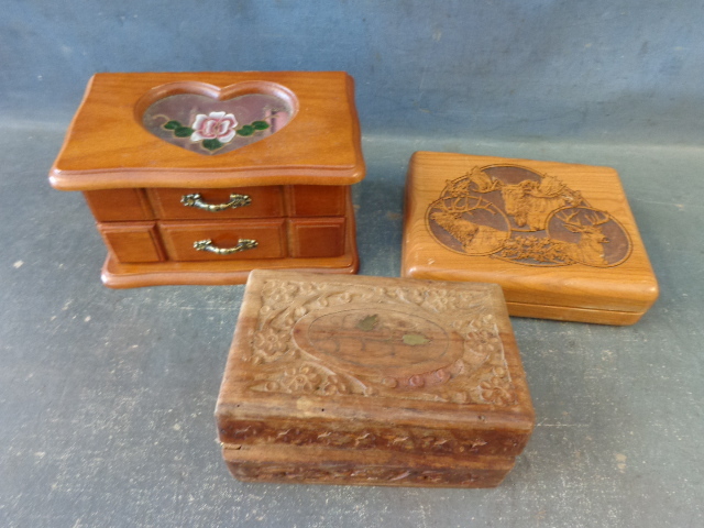 Jewelry Boxes and Jewelry