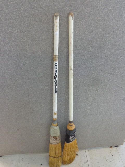 lot 58 image: Curling Brooms