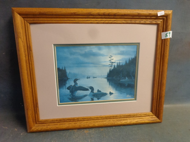 lot 59 image: Les Kouba Print