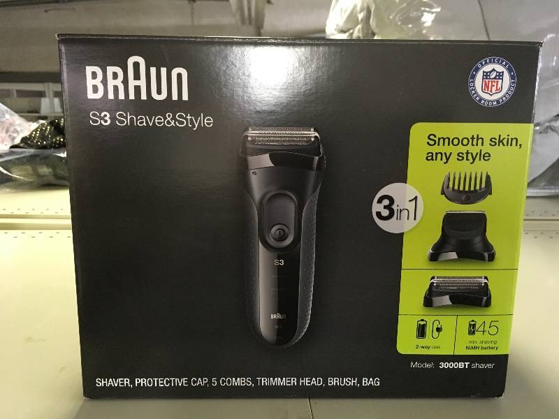 Braun Series 3 Shaver, Retail $59.99