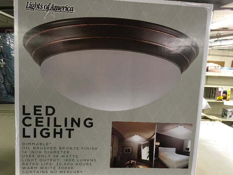 LED Ceiling Light Fixture, Retail $29.99