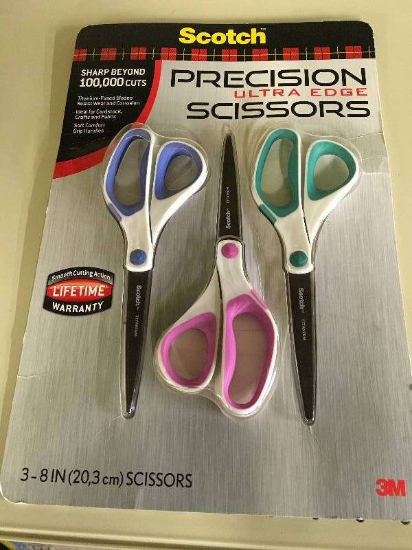 3M Scissor-8Ultra3PK, Retail $9.99