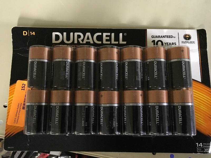 Duracell C 14PK Batteries, Retail $14.89