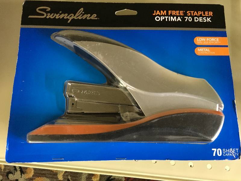 Optima 70 Stapler HI-CAP, Retail $17.99