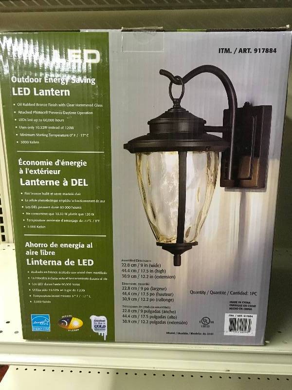 Altair LED Coach Light, Retail $39.03
